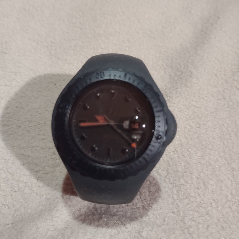 Unisex  Jelly Army Black Toy Watch
